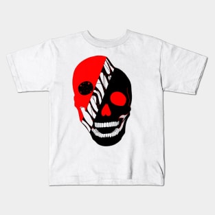 Slashed skull Kids T-Shirt